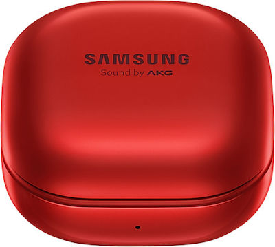Samsung Galaxy Buds Live Bluetooth-Freisprecheinrichtung Kopfhörer mit Schweißresistenz und Ladeetui Mystic Red