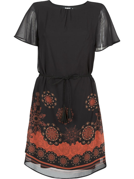Tampa Summer Mini Dress Black