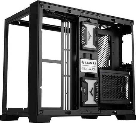Lian Li O11 Dynamic Mini Gaming Mini Tower Computer Case with Side Window Black