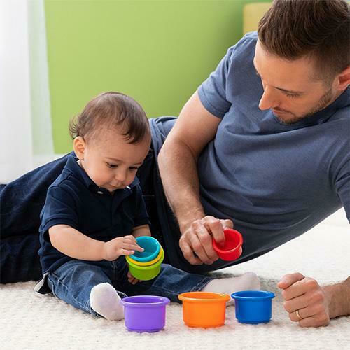 Lamaze Stacking Toy Pile and Play Stacking Cups for 6++ Months