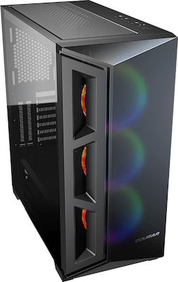 Cougar DarkBlader X5 RGB Gaming Midi Tower Κουτί Υπολογιστή Μαύρο