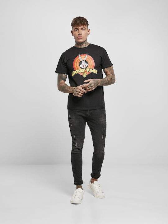 Merchcode Looney Tunes Bugs Bunny Logo T-Shirt Black