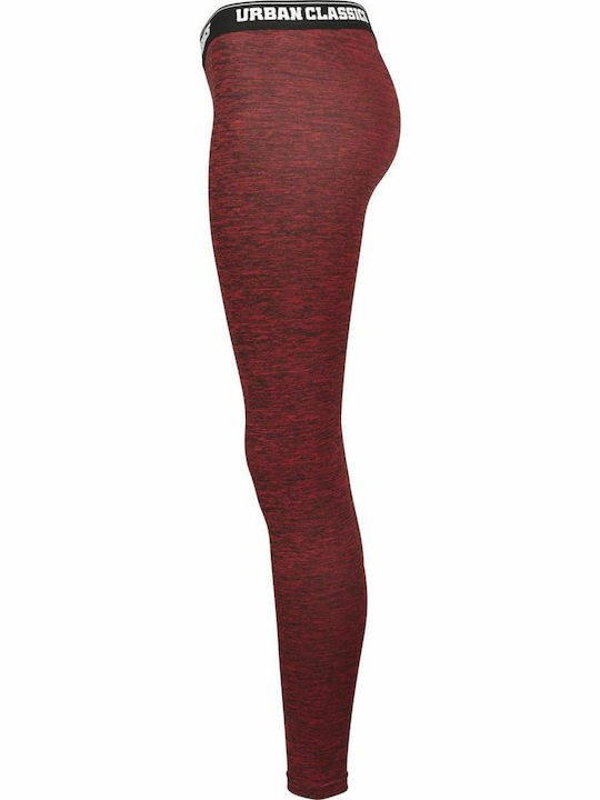 Women's Long Training Legging Burgundy