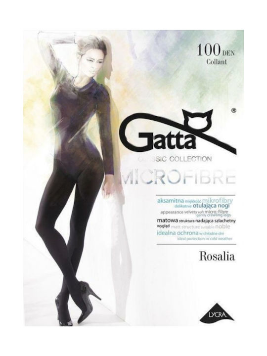 Colanți pentru femei GATTA ROSALIA MICROFIBRE 40 DEN color (Negru)