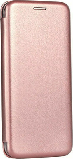 Forcell Smart Elegance Book Synthetic Leather Rose Gold (Galaxy A42)