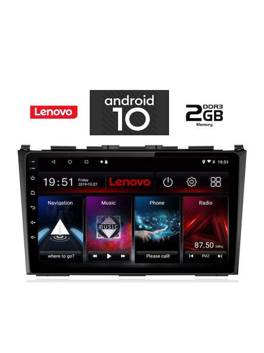 Lenovo IQ-AN X6777 Ηχοσύστημα Αυτοκινήτου για Honda CRV 2006-2012 (Bluetooth/USB/AUX/GPS) με Οθόνη Αφής 9"