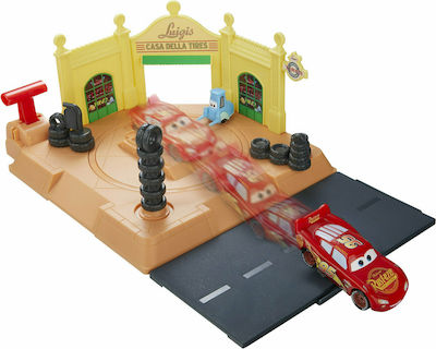 Mattel Πίστα Cars Luigi's Tore Shop για 3+ Ετών