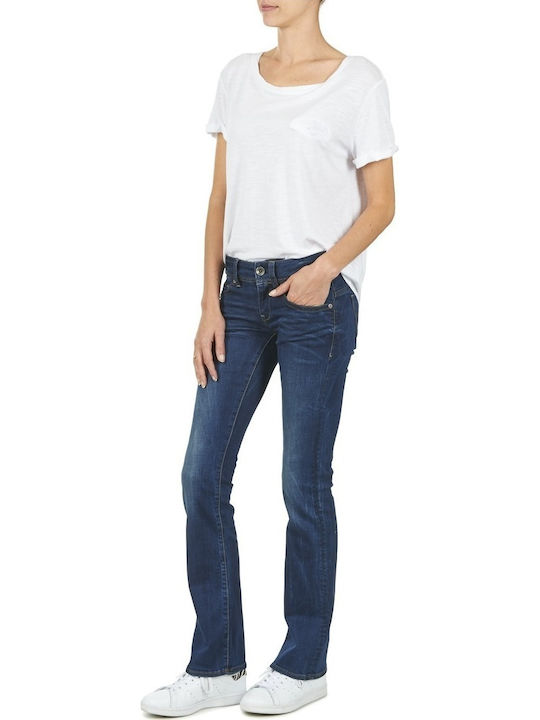 Midge Saddle Γυναικείο Jean Παντελόνι Καμπάνα Mid Rise σε Bootcut Εφαρμογή
