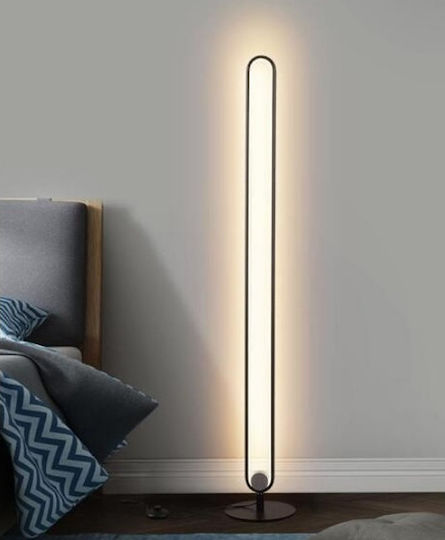 Atman Leggenda Boston Vintage LED Floor Lamp H135xW20cm. with Adjustable White Light 900lm Black
