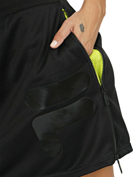 Yatee Hoch tailliert Mini Rock Schwarz