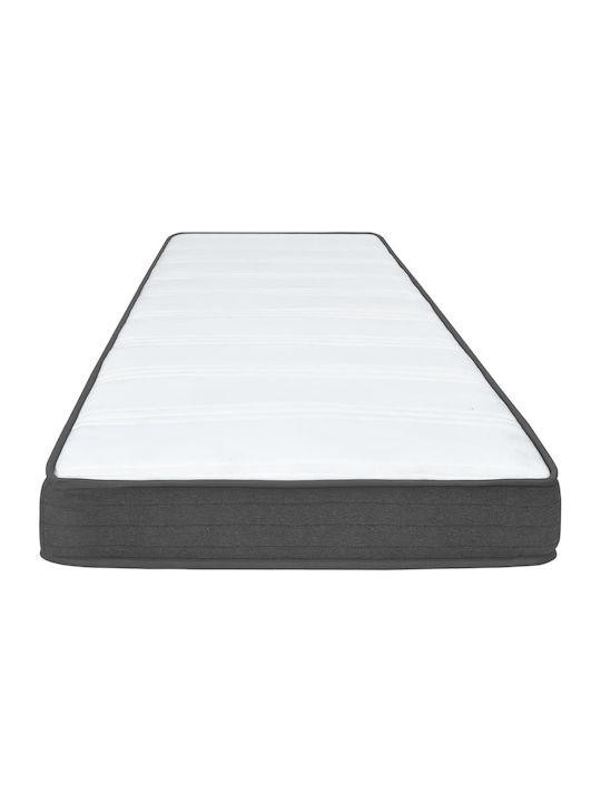 Doppelbett Mit Stoff Dunkelgrau Mit Lattenrost Für Matratze 140x200cm