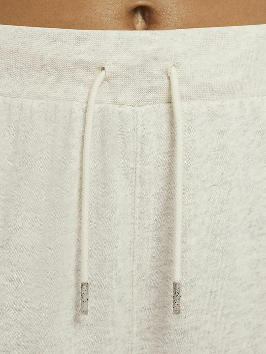 Jogginghose Breit Beige