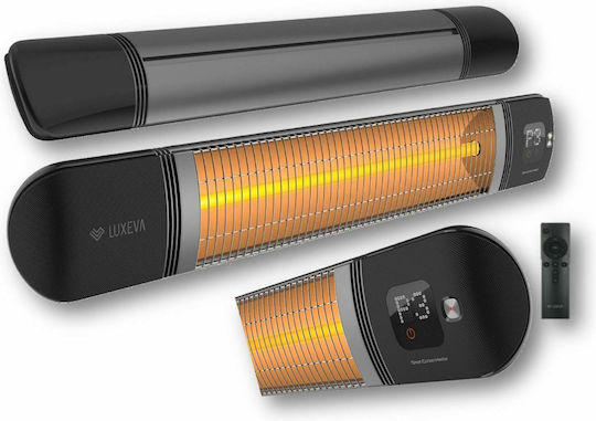 Luxeva PRO-WL2500W Black Elektrischer Spiegel Infrarot mit Leistung 2.5kW