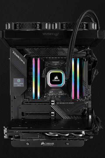 Corsair Vengeance RGB Pro SL 16GB DDR4 RAM cu 2 module (2x8GB) și