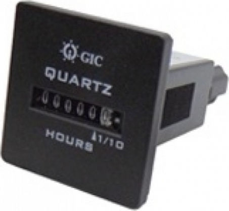 GIC Electric Panel Meters Operating Hour Counter Analog Single-phase Hour Meter (48x48mm) LA25F1