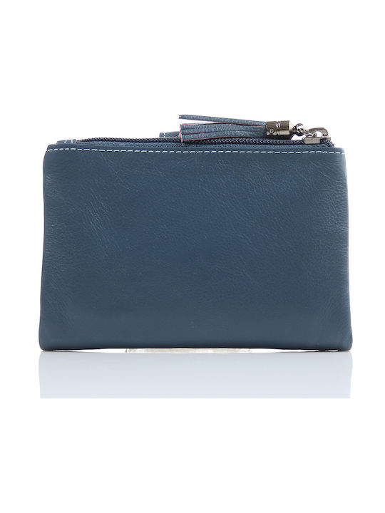Kion 440M Small Leather Women's Wallet Blue