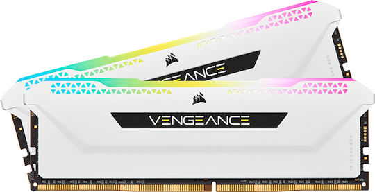 Corsair Vengeance RGB Pro SL 16GB DDR4 RAM with 2 Modules (2x8GB) and 3600 Speed for Desktop
