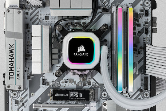 Corsair Vengeance RGB Pro SL 16GB DDR4 RAM cu 2 module (2x8GB) și