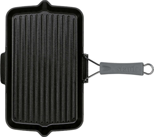 Zwilling J.A. Henckels Staub Square Cast Iron Grill Pan 24cm