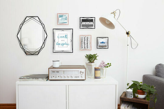 Umbra Prisma Metallic Photo Frame With Copper Frame Copper