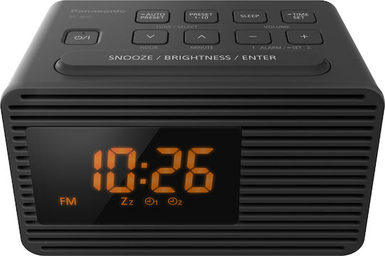 Panasonic RC-800 Επιτραπέζιο Ραδιόφωνο Μαύρο