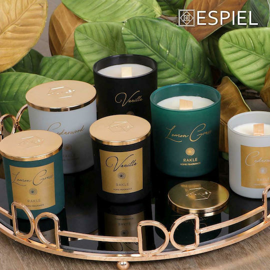 Espiel Aromatic Candle in Jar with Cedarwood Perfume 140g