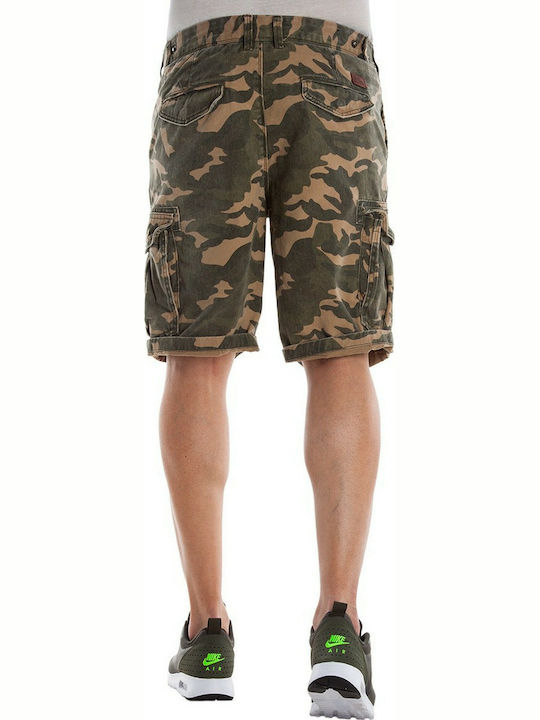 Garage Fifty5 GAM205-03117 Men's Shorts Cargo Khaki