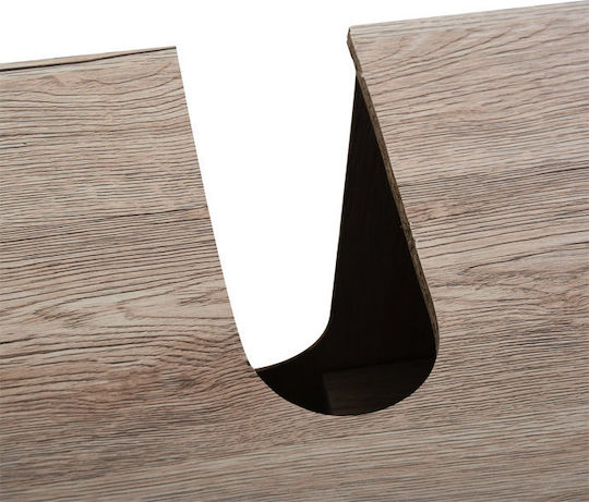 HomCom Countertop without Sink L59.8xW30xH60cm Oak