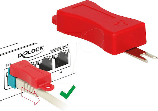 DeLock Εργαλείο για τον Σύνδεσμο Ασφαλείας RJ45 86412 Σετ Εργαλεία Χειρός 4τμχ