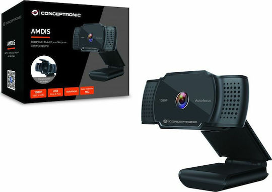 Conceptronic AMDIS06B Web Camera Full HD 1080p AMDIS06B