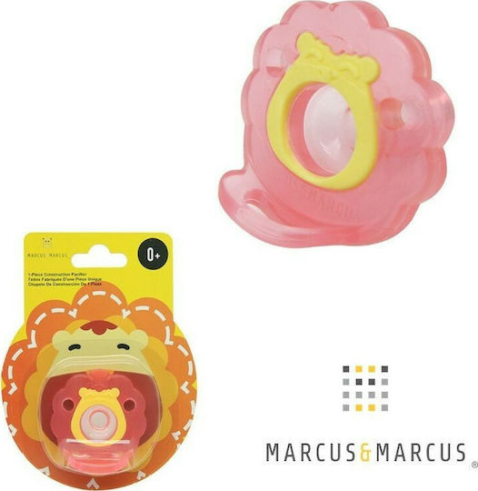 Marcus & Marcus Löwenjunges Beißring für das Zahnen aus Silikon für 0 m+ Löwenjunges