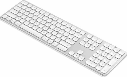 Satechi Aluminum Wireless Bluetooth Keyboard Only English US Silver