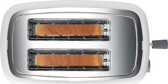 Black & Decker BXTO820E Toaster 2 Slots 1000W White