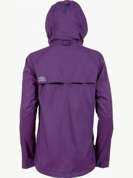 Highlander Stow & Go Men's Winter Jacket Waterproof Purple