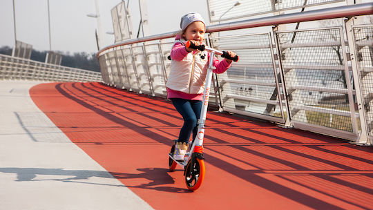 Lionelo Kids Scooter Foldable Luca 2-Wheel White