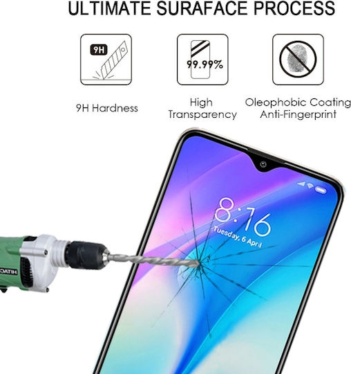 Full Glue Full Face Tempered Glass (Redmi 9A / 9AT / 9C)