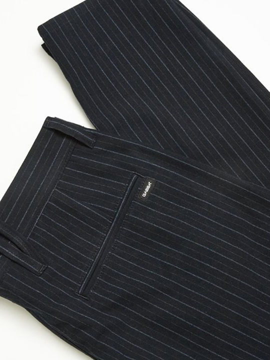 Ανδρικό Παντελόνι Firenze Double Pinstripe - Navy