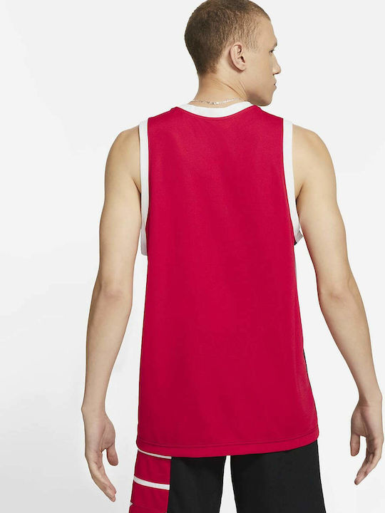 Nike Ανδρική Μπλούζα Dri-Fit Αμάνικη Black / Red
