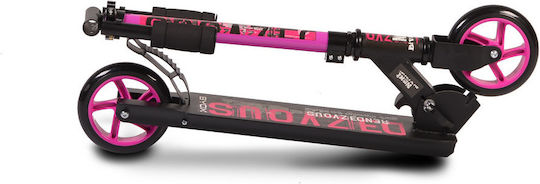Byox Kids Scooter Foldable Rendevous 2-Wheel for 6+ Years Pink