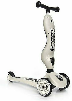 Scoot & Ride Kids Scooter Highwaykick 1 3-Wheel with Seat for 1-5 Years White