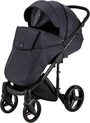 Adamex Chantal 3 in 1 Adjustable 3 in 1 Baby Stroller Suitable for Newborn Black