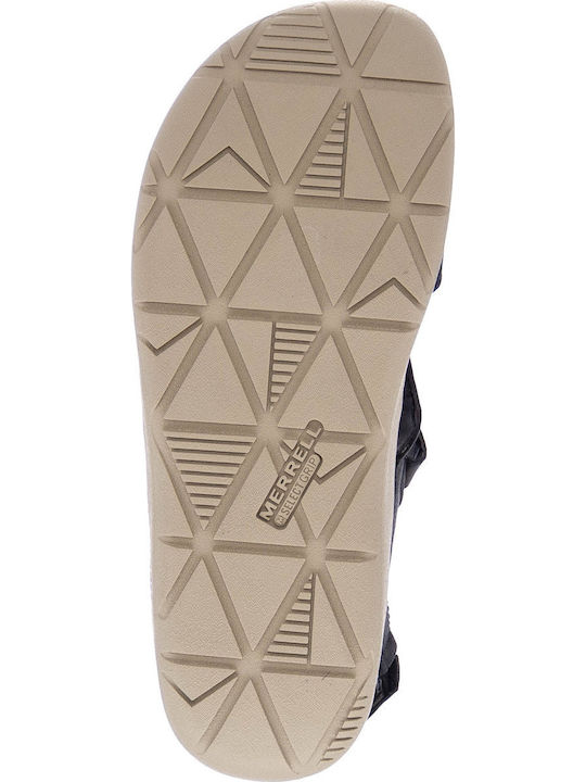 Backstrap Trailway Sandale Casual Damă Din Piele Negru