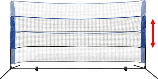 vidaXL Σετ Badminton Φιλέ και Μπαλάκια (300cm x 155cm)