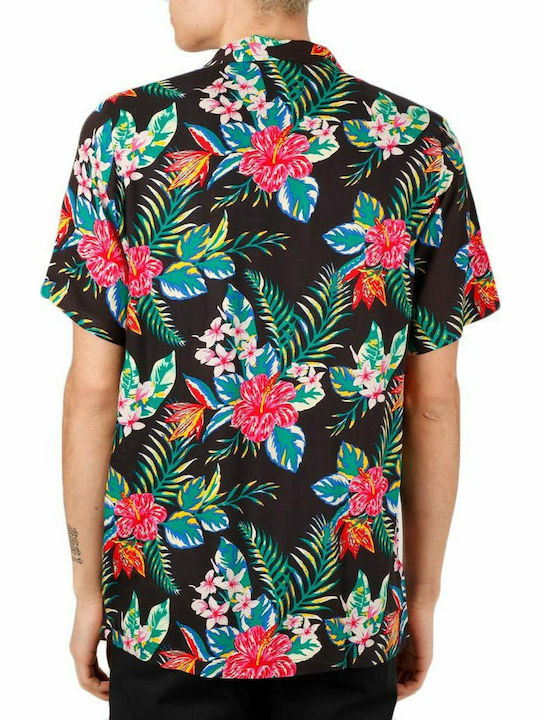 Dickies Shiloh Men's Shirt Short Sleeve Floral Multicolour