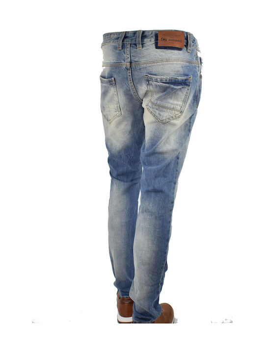 16001-302-0132 Herren Jeanshosen Slim Fit Blau