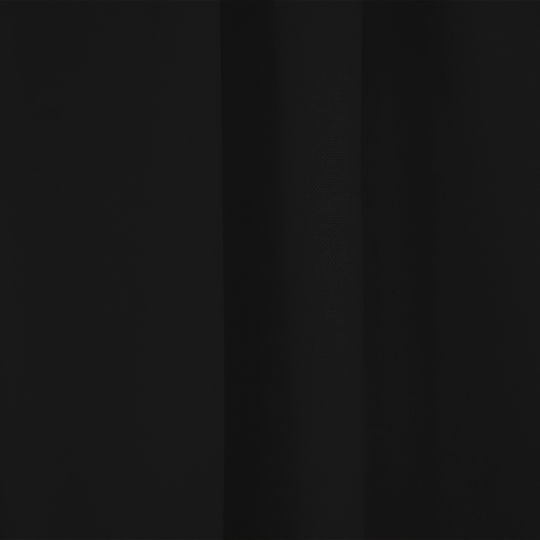 Lino Home Vorhang mit Bleistiftfalten Renas Schwarz 140x280cm