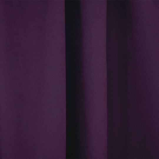Lino Home Vorhang mit Bleistiftfalten Renas Mauve 140x280cm