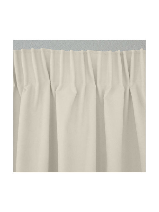 Lino Home Perdea Cu Coafură Renas Crem 140x280cm