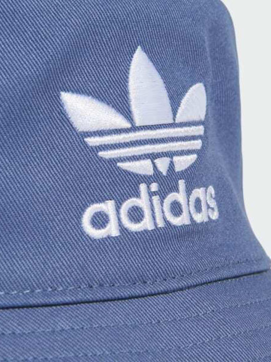 adidas Trefoil Fabric Men's Hat Bucket Style Crew Blue
