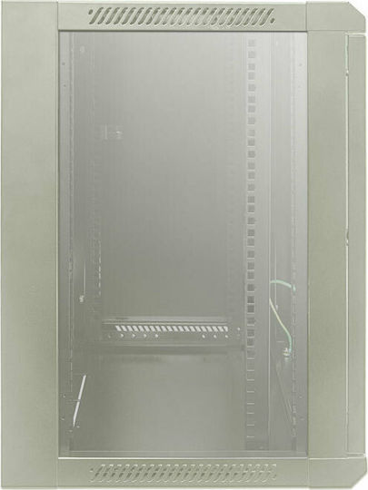 Intellinet Wall Mounted Rack Cabinet 9U 57x45cm White 711890